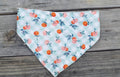 Custom Dog Bandana Peach & Gingham